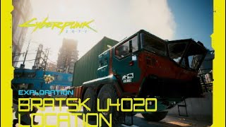 Cyberpunk 2077 Phantom Liberty Bratsk U4020 Location [upl. by Shimkus515]