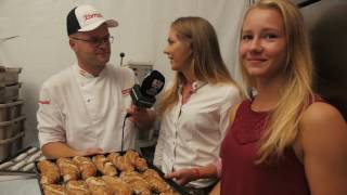 Kornspitz backen mit Ivona Dadic und Sarah Lagger [upl. by Ranchod]