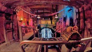 MAMMUT  Tripsdrill Wooden Roller Coaster POV [upl. by Boyse463]