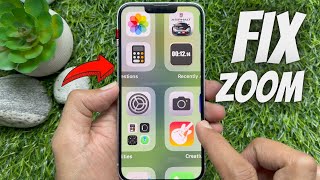 How to Fix iPhone Stuck in Zoom Mode 2022  How to unzoom iPhone Screen [upl. by Viquelia717]