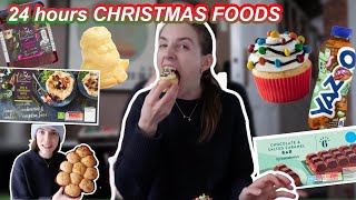 Only eating Christmas food for 24 hours [upl. by Kenwood]