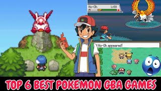 NEW 🔥 BEST POKEMON GBA ROM HACKS  TOP 6 BEST POKEMON GBA ROM HACKS [upl. by Groveman]