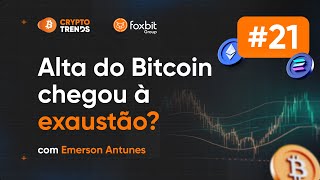 Crypto Trends 21  Análise do bitcoin e outras criptos [upl. by Ardnos]