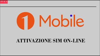 Attivazione SIM Uno Mobile [upl. by Daniella283]