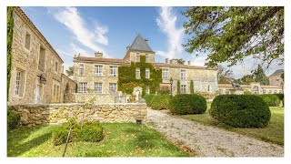 Exclusivité  Magnifique Château Hôtel et Vignoble très proche de Bordeaux [upl. by Natassia]