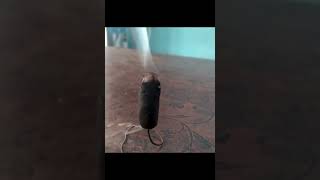 Smoke fountain  Smoke fountain making at home  Smoke fountain incense burner [upl. by Nataniel]