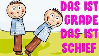 🌼 Das ist grade das ist schief  Kniereiter zum Mitsingen  Kinderlieder [upl. by Elrae999]