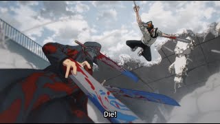 Denji vs Katana Devil Full Fight  Chainsaw Man Ep 9 HD 1080p [upl. by Nanis315]