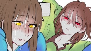 Chara x Frisk Dub Compilation Undertale Charisk Comic Dub [upl. by Chandless6]