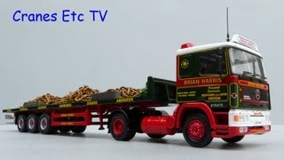 Corgi Seddon Atkinson Strato Tractor  Trailer Brian Harris by Cranes Etc TV [upl. by Otho892]