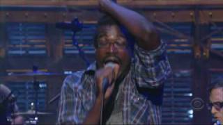 TV On The Radio  Wolf Like Me  Live on Letterman  HD amp in sync [upl. by Jaylene675]