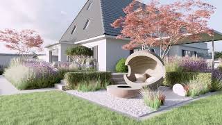 Moderne Gartenplanung in 3D  Professionelle Planung macht den Garten vorab erlebbar [upl. by Jovitah18]