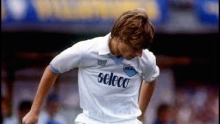 Michael Laudrup  All goals for Lazio 19831985 [upl. by Yenffad]