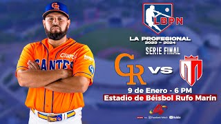 SERIE FINAL Gigantes de Rivas VS Tren del Norte  Liga de Béisbol Profesional Nacional–2023  2024 [upl. by Yekcim]