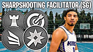 BEST SHARPSHOOTING FACILITATOR BUILD 2K22 NEXT GEN 100 BADGES FINISHING 3PT SHOOTING amp DEFENSE [upl. by Anerok591]