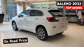 Baleno 2023 New Model  Maruti Suzuki Baleno 2023 Top Model Price  Full Details Review [upl. by Mariand]