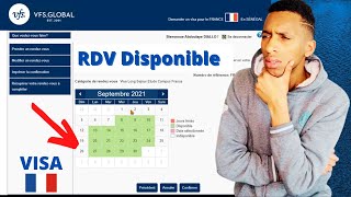 Comment prendre un rendez vous  Demande de Visa France  démarche campus France VFSTLS visa France [upl. by Whiney]