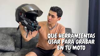 ¿QUÉ USO PARA GRABAR MOTOVLOGS amp REVIEWS  SEBAS SOBRE RUEDAS [upl. by Norven]