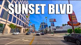 Sunset Blvd  West Hollywood [upl. by Ojeibbob]