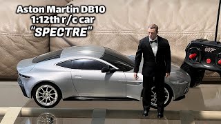 James Bond quotSPECTREquot Aston Martin DB10 rc car 112 scale by Nikko [upl. by Tenahs]