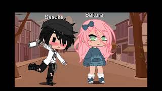 Whenever 🌸🖤Sasusaku Gacha Club [upl. by Aonehc]