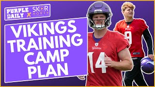 Minnesota Vikings training camp preview Inside JJ McCarthys development plan [upl. by Ixela475]