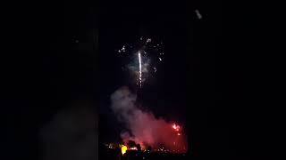 Galeton Pennsylvania fireworks 2024 INTENSE recorded live [upl. by Sennahoj421]