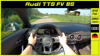 Audi  TTS FV 8S  2015  Onboard POV test drive [upl. by Doretta]