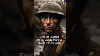 Viviendo en una Trinchera IA historia ia ai ww1 fyp viralshorts [upl. by Antonius]