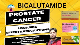 BICALUTAMIDE TABLET  PROSTATE CANCER की दवाई  CALUTAMIDE  TABI  ANDROBLOK  CASODEX  MEDPHARMA [upl. by Wash977]