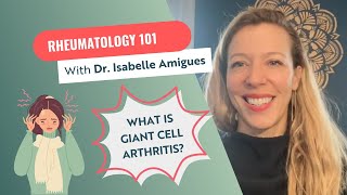 What is GCA A rheumatology 101 LIVE with Dr Amigues [upl. by Rawdin]