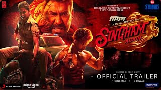 Singham Again Movie Trailer Release Date Review  AK JK  Tiger Shroff  Arjun Kapoor  Ajay Devgan [upl. by Ahtibbat]