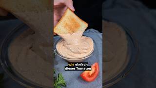 Tomaten Knoblauch Oliven Dip shorts marcelpaa brotaufstrich [upl. by Ragse]