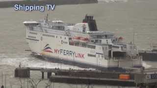 Rough day at Dover Force 7 31st December 2013 part 1 [upl. by Neeroc213]