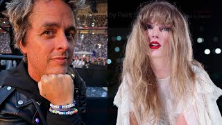 Billie Joe Armstrong Reacts To Taylor Swifts Eras Concert [upl. by Blunt]