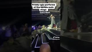 shotrs priddy Ugly at the SAMA Awards looking very good on stage🔥🔥🔥🔥🌟 [upl. by Anissej9]