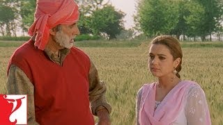 Dialogue Promo  Tere Sanskaron Ko Salaam  VeerZaara  Amitabh Bachchan Preity Zinta [upl. by Cleasta]