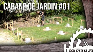 CABANE DE JARDIN 01  BREIZH CRAFT [upl. by Rofotsirk]