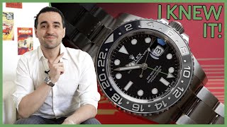 Reacting to the 2024 Rolex Releases GMT Master II 126710GRNR a GOLD Deepsea Discontinued models [upl. by Aisatsan]