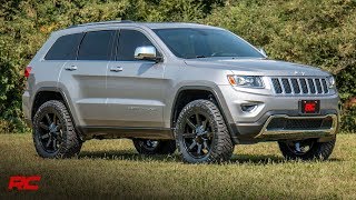 Jeep Grand Cherokee WK2 25 inch Suspension Lift Kit [upl. by Engis600]