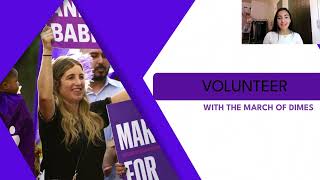 How to Volunteer with March of Dimes [upl. by Ahsinor]