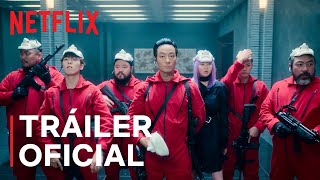 La Casa De Papel Corea  Tráiler Oficial  Netflix [upl. by Alset748]