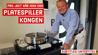 ProJect gigantplatespiller og 1000 watt forsterker [upl. by Arob]