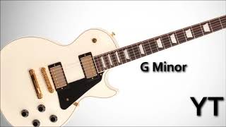 G Minor Backing Track Melodic Rock [upl. by Nahtonoj]