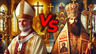 Católicos vs Ortodoxos ¡Las Diferencias que NO Quieren que Sepas 😱 [upl. by Ykceb]