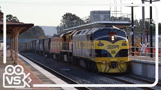 SSR Grain Hornshow Down Thru Wangaratta  Vic Spotters [upl. by Aiset]