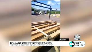 Estallaron enfrentamientos en culiacán [upl. by Artnoed74]