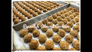 Chinese Peanut amp Almond Cookies MELT IN YOUR MOUTH cookies CNY cookie recipe [upl. by Saile]