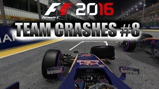 F1 2016  TEAM CRASH COMPILATION 8 [upl. by Damien698]