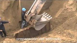 Excavación en Talud  Medidas de Seguridad [upl. by Hertzfeld]